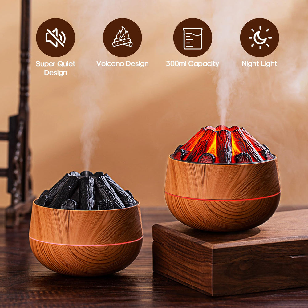 Ultra-quiet essential oil diffuser with night light