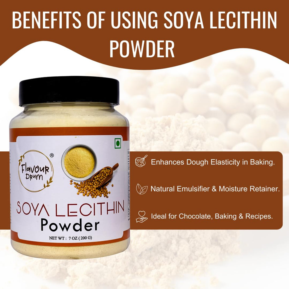 Lecithin used to improve texture in baked goods