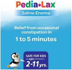 Fleet Pedia-Lax bottle 2.25 fl oz showing kid-friendly dosing