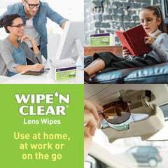 Lens Wipes drying quickly after use