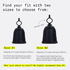 FLEX Flex Cup Starter Kit reusable design supports sustainable period care.