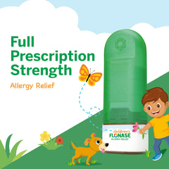 Flonase Children’s bottle front view for simple daily dosing