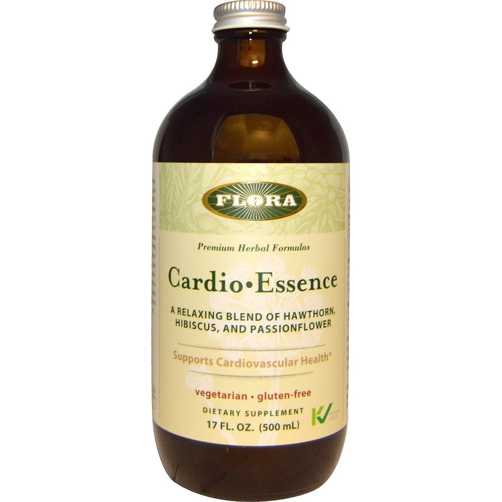 Flora CardioEssence bottle with label