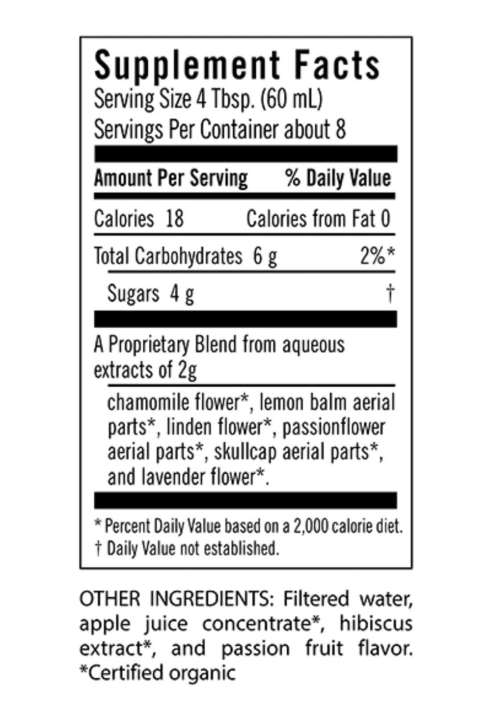 Side view of Flora Sleep-Essence glass bottle with packaging