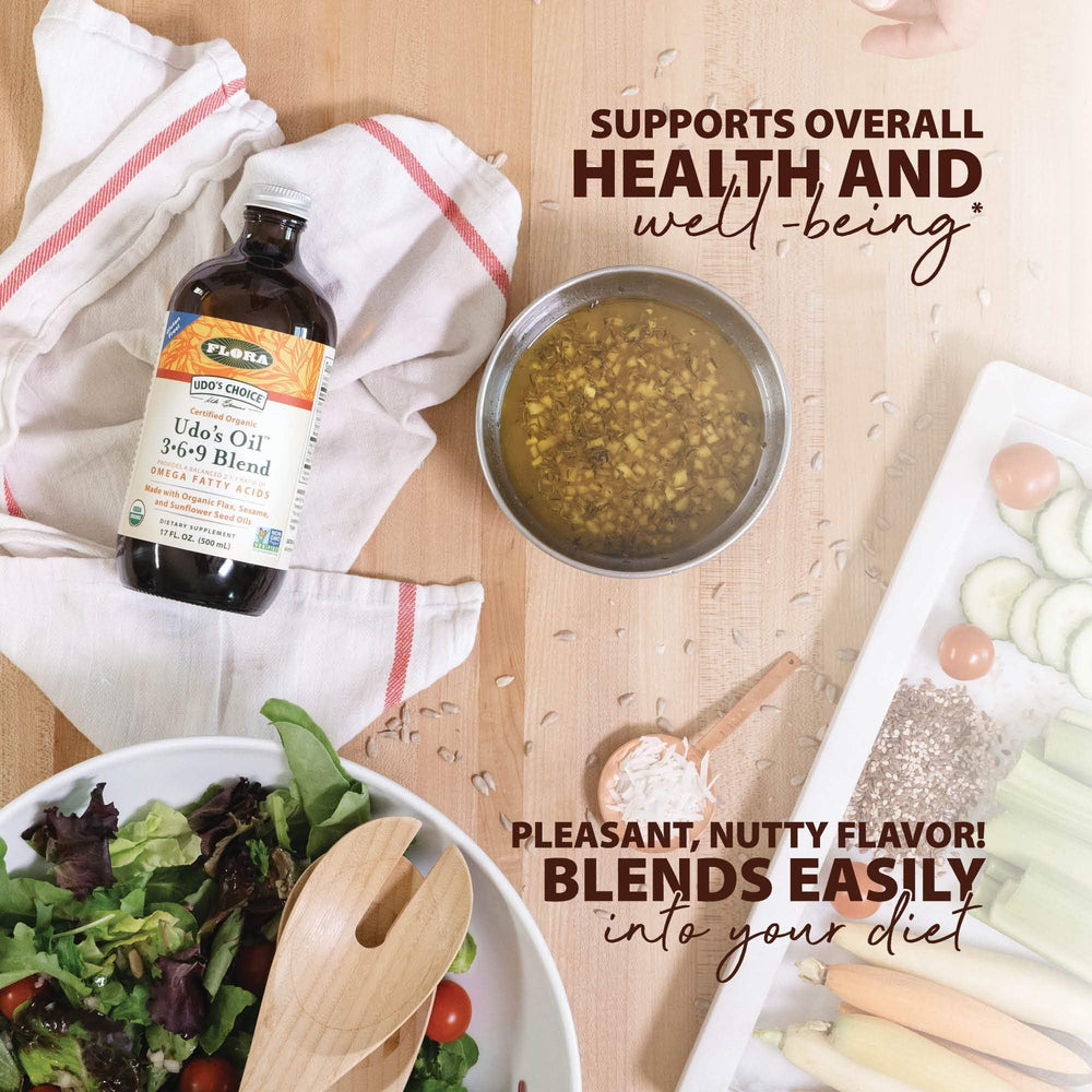 Vegan Omega-3 and Omega-6 oil blend
