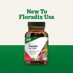 Floradix Iron + Herbs outer packaging and box