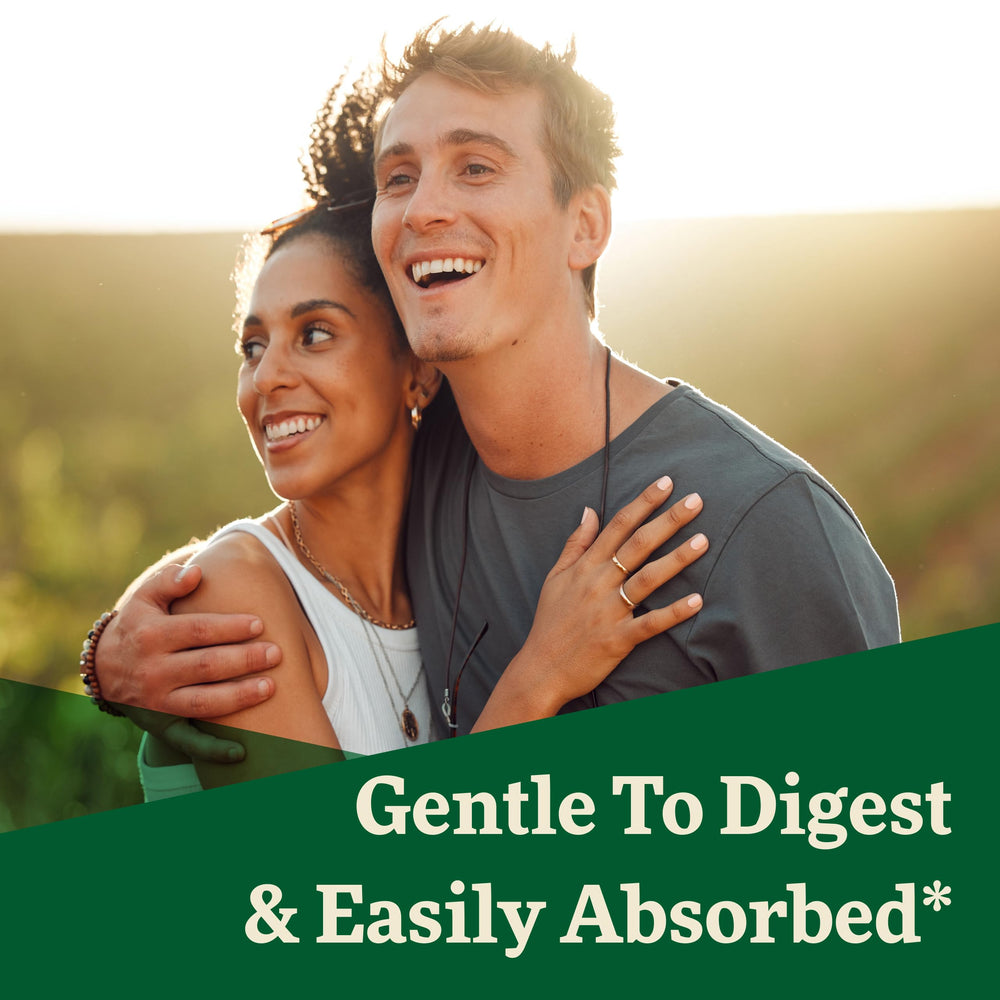Plant-based extracts in Floradix for easier digestion.