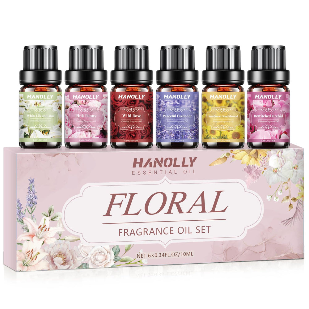 Floral Essential Oils Set packaging