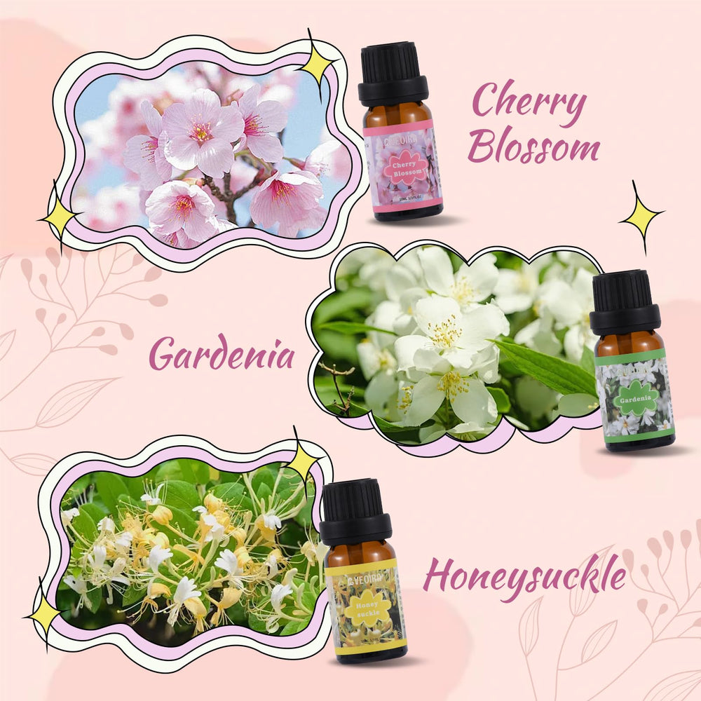 AVEOIRA Floral Fragrance Oils Set – Rose 10ml bottle
