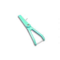Flossaid dental floss holder with single handle – front view