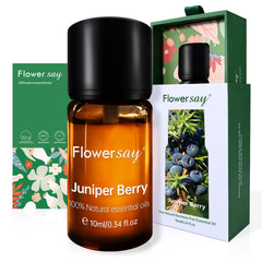 FLOWERSAY Juniper Berries Essential Oil bottle 0.34oz