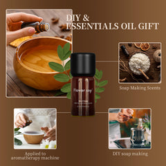 Cold-pressed orange peel essential oil bottle