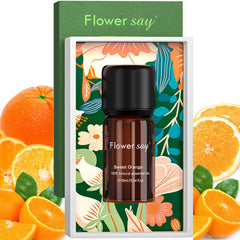 Bright citrus image with orange slices and oil bottle