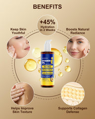 Flowhyet Vitamin E Oil for hair ends nourishes dry, frizzy strands.