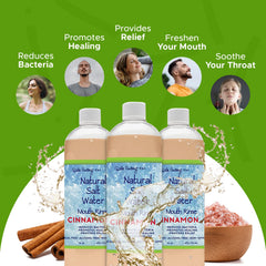 Fluoride-free and alcohol-free mouthwash packaging