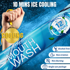 Fluoride-free mini mouthwash