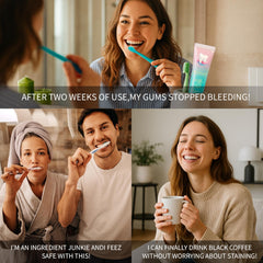 Fluoride-free, SLS-free, parabens-free toothpaste