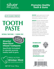 Fluoride-free toothpaste badge