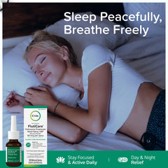 FlutiCare-daily-use-suggestion portrays safe all-day use for persistent seasonal allergies