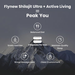Shilajit with pomegranate extract