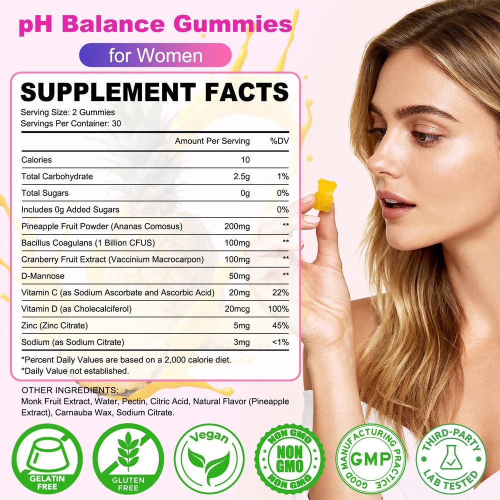 Bottle of Flyrocer Feminine Balance Gummies