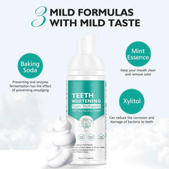 Close-up of ingredients: Water, GLYCEROL, CITRUS, JUNOS Extract, xylitol, Baking Soda, Mint, Essence