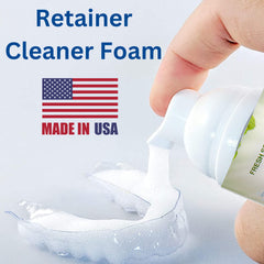 FoamBright used to clean clear trays and dental appliances