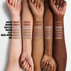 FOCALLURE contour-stick Mocha shadow at clavicle for depth and realism