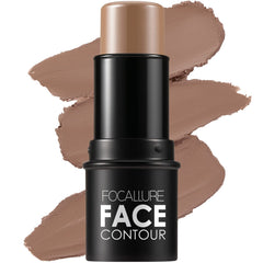 FOCALLURE Cream Contour Stick Mocha packaging for travel convenience and quick touch-ups