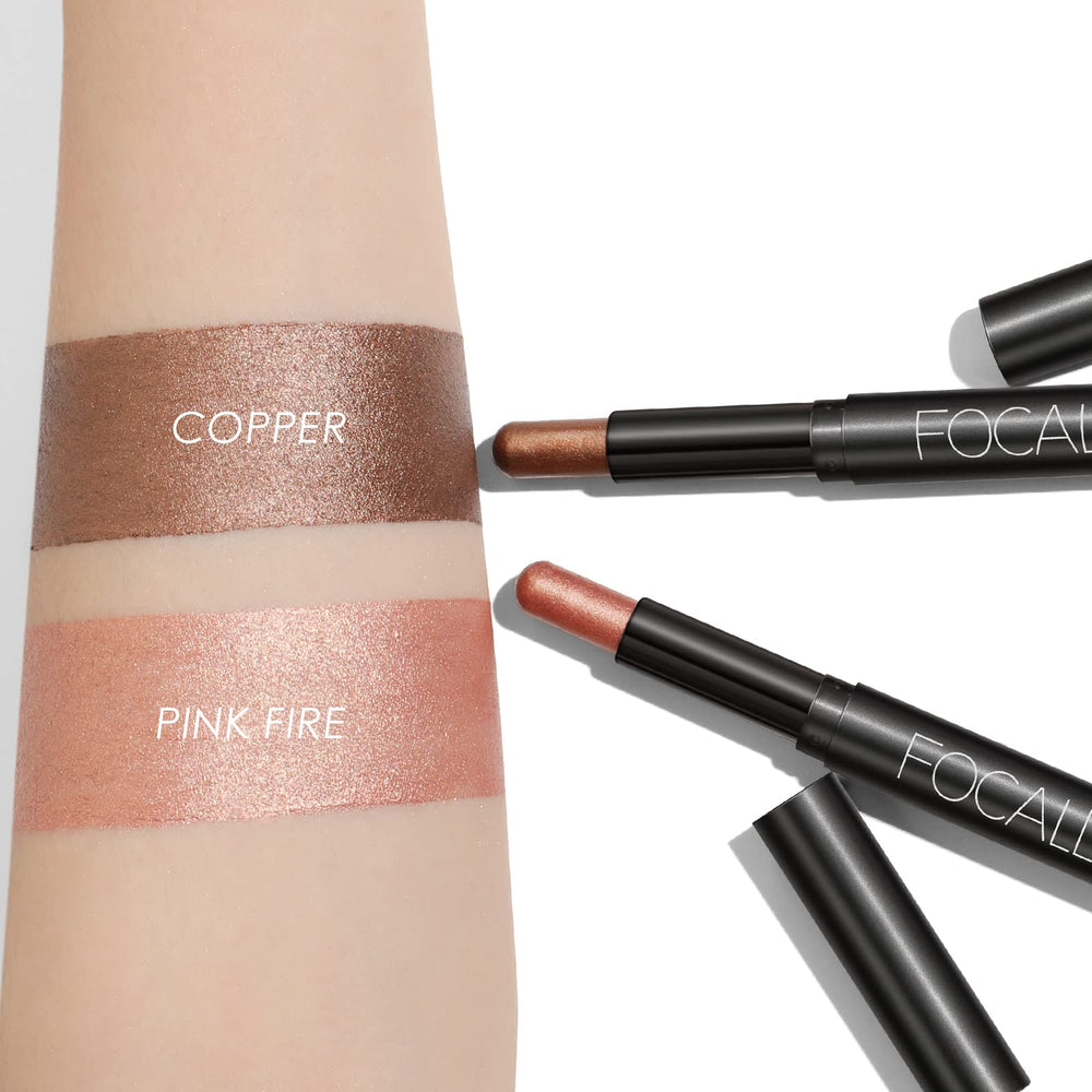 FOCALLURE long-wear formula keeps shimmer vibrant from day to night.