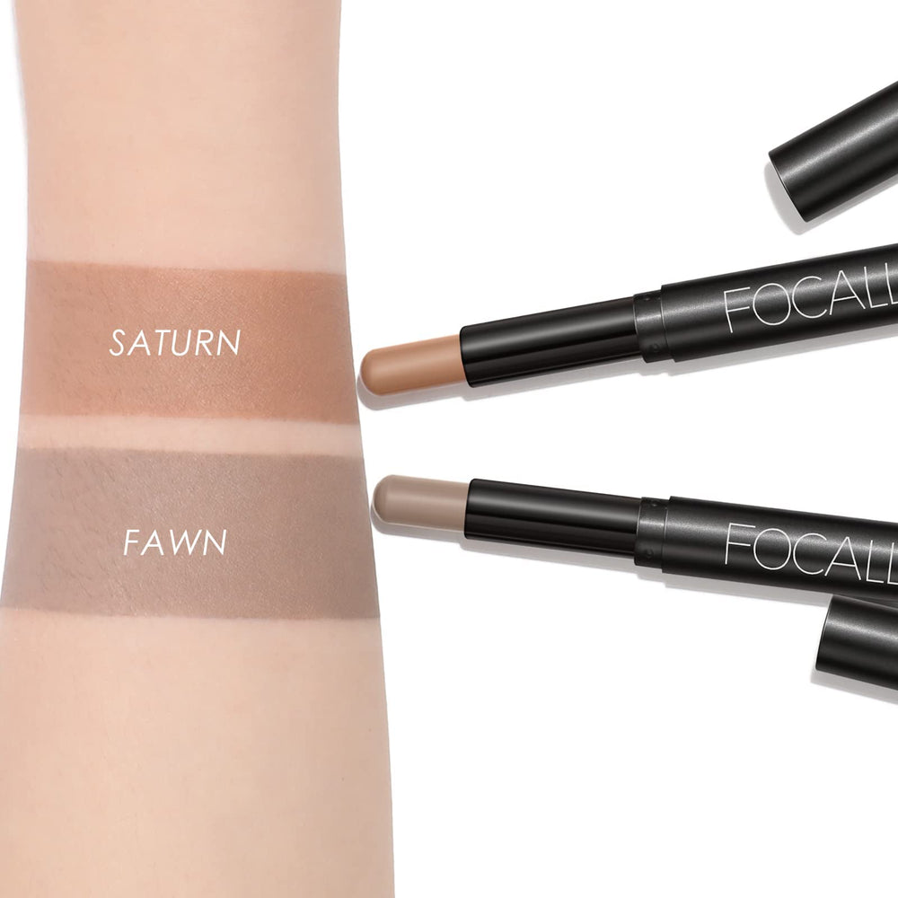 FOCALLURE quick-glide pencils for effortless on-the-go makeup touchups.