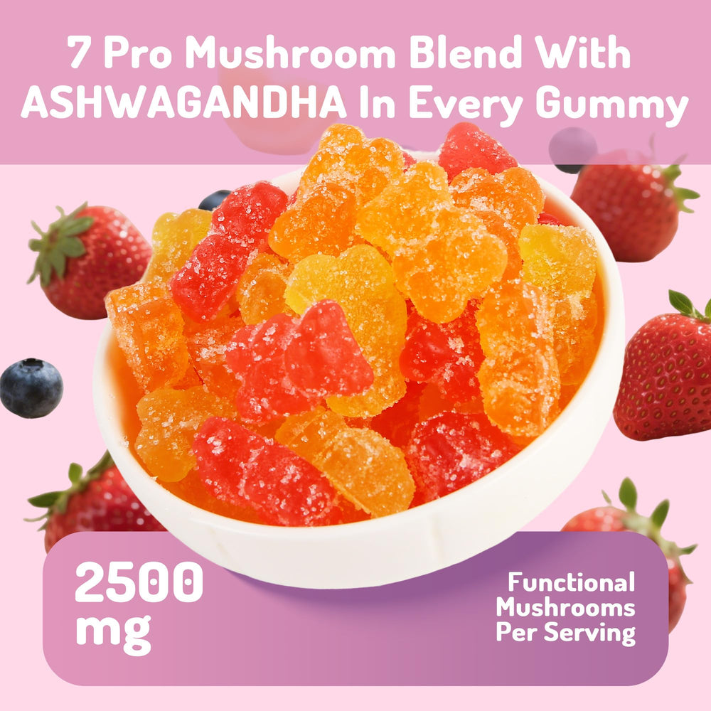 Gummies promoting focus, energy and cognitive boost