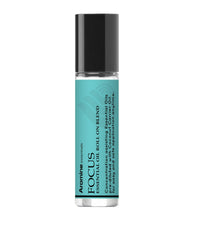 Focus blend ingredients including vetiver peppermint orange and more