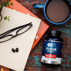 Label highlighting lutein and zeaxanthin in Focus Select AREDS2 eye vitamin