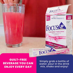 FocusUP natural berry flavor drink mix