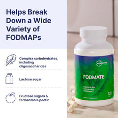 Relief from bloating and gas with FODMATE