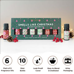 Vanilla essential oil bottle from the Folkulture Christmas set
