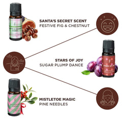 Cinnamon essential oil bottle from the Folkulture Christmas set