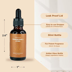 Packaging and branding of Folkulture Christmas essential oil