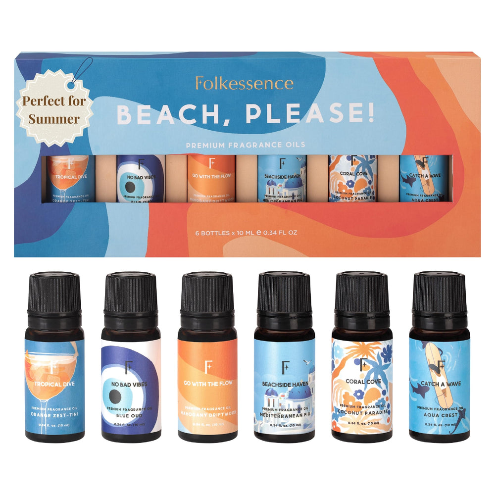 Folkulture Essential Oils for Home – Set of 6 packaging