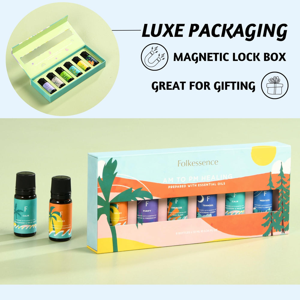 Fragrance oil collection for diffusers – 6-pack