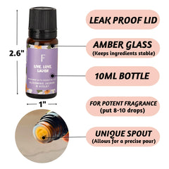 Night Rhubarb & Patchouli essential oil bottle for diffusers