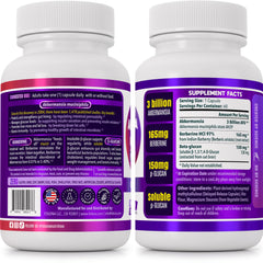 Close-up of FOLONA Akkermansia probiotic capsules