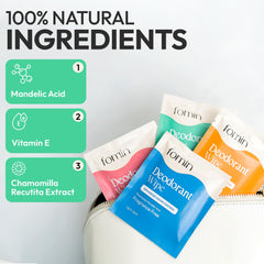 FOMIN 50-count pack emphasizes generous supply for home or trips.