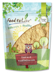 Front view of Food to Live Yellow Maca Powder 2 lbs