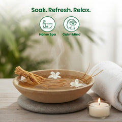 Individual dried vetiver root with earthy aroma