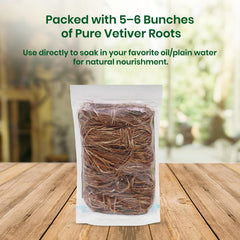 Premium resealable pouch packaging for Foodherbs Vetiver roots