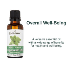 Foot soak with peppermint oil for dry feet