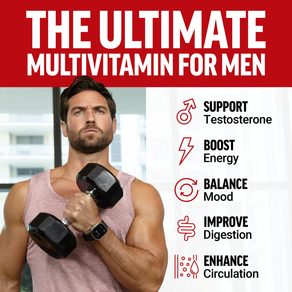 Close-up of Test X180 Multivitamin tablet