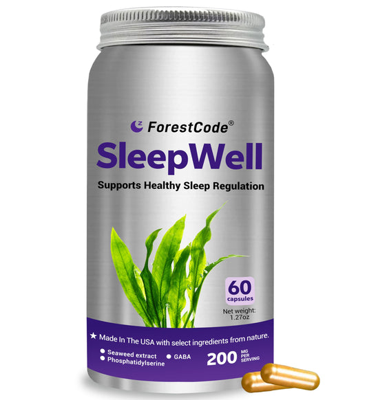 ForestCode sleep aid bottle on white background